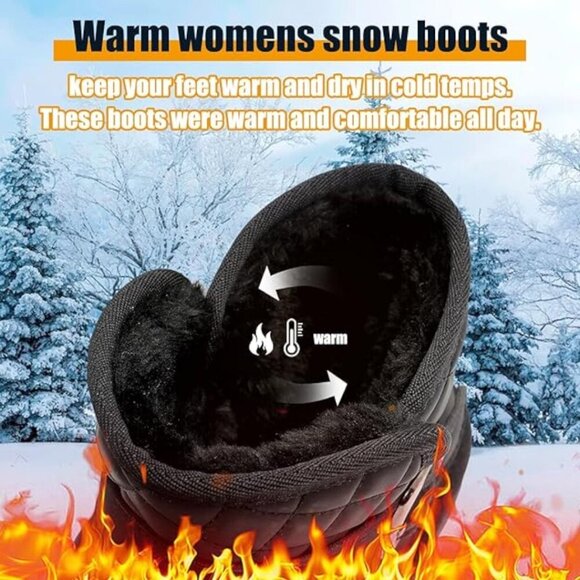 New Snow Winter Boots | Black - Picture 3 of 7